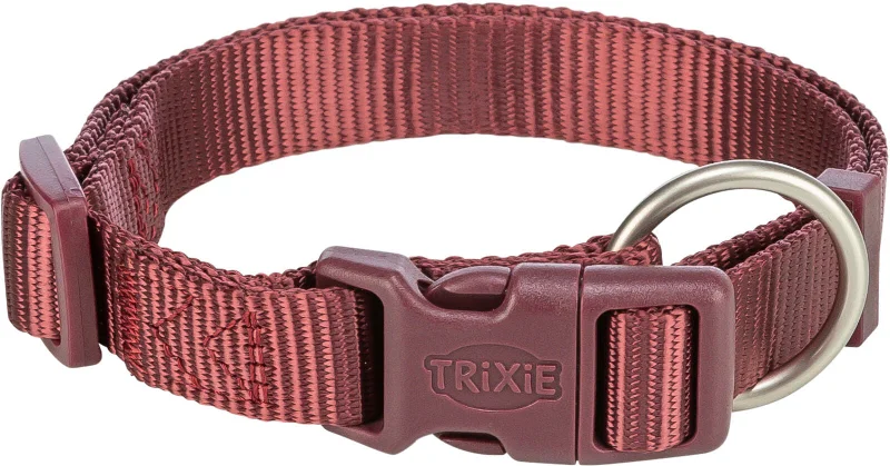 Premium collar, XXS–XS: 15–25 cm/10 mm, sangria