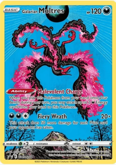 Galarian Moltres - Sword & Shield Promo Cards #SWSH284