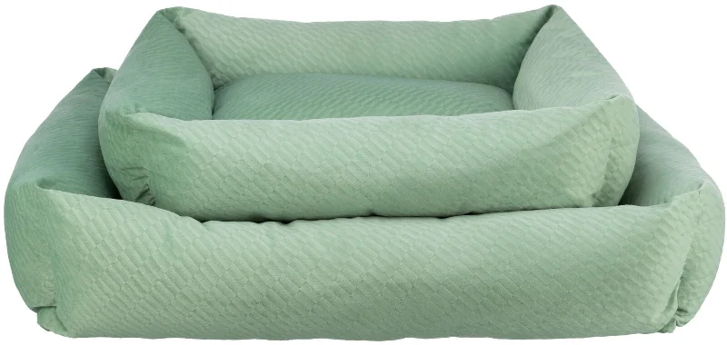 Alena bed, square, 60 x 50 cm, sage