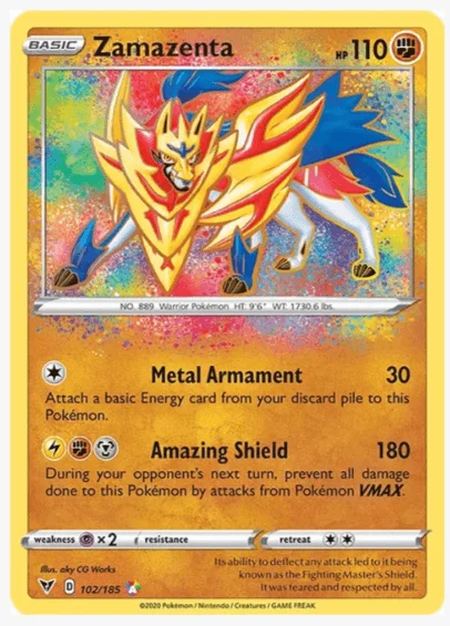 Zamazenta - SWSH04: Vivid Voltage #102/185