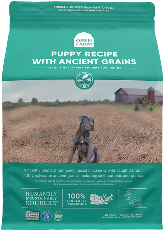 Open Farm Ancient Grains High-Protein Puppy Food