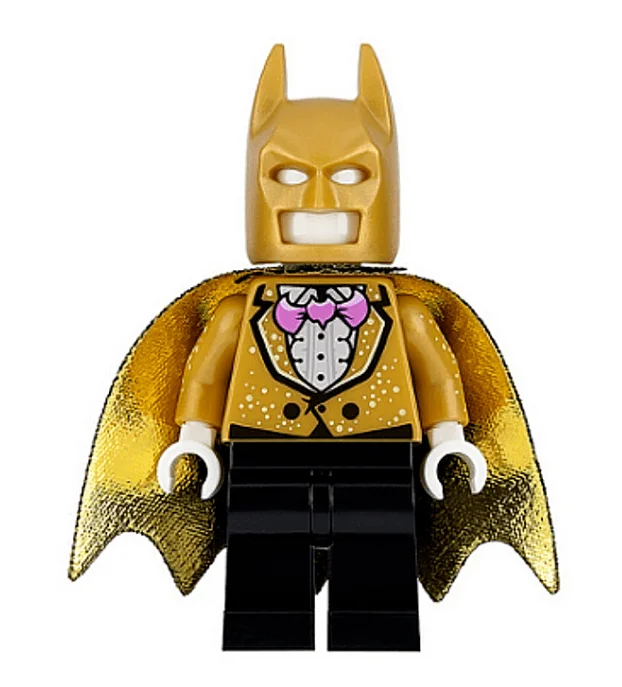 LEGO Batman Movie Gold Batman Batsuit Minifigure