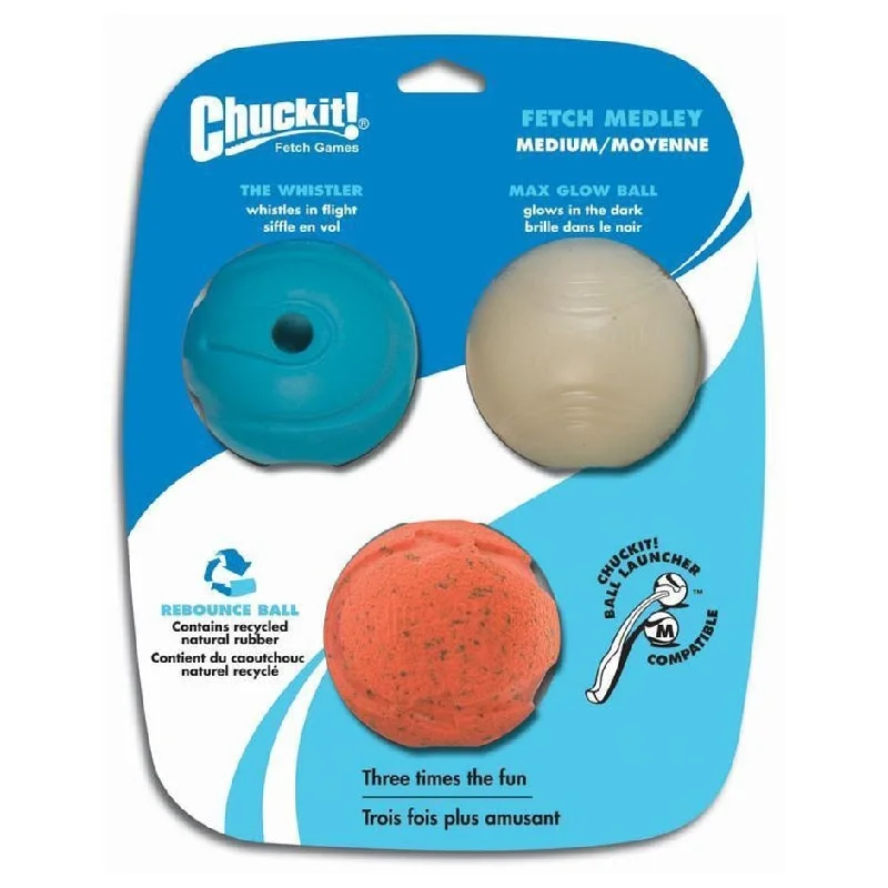 CHUCKIT! FETCH MEDLEY GLOW/WHISTLE/REBOUNCE