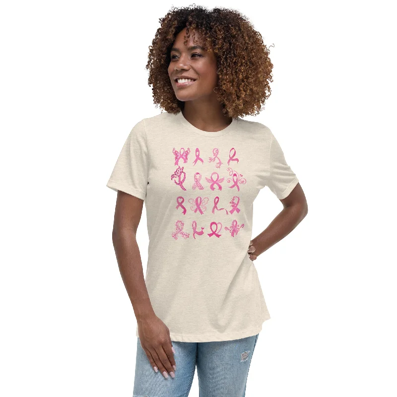 Rows of Ribbons Women's Relaxed T-Shirt