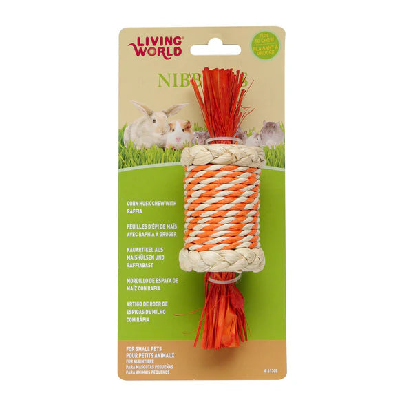 HAGEN LIVING WORLD NIBBLERS CANDY CORN HUSK CHEW