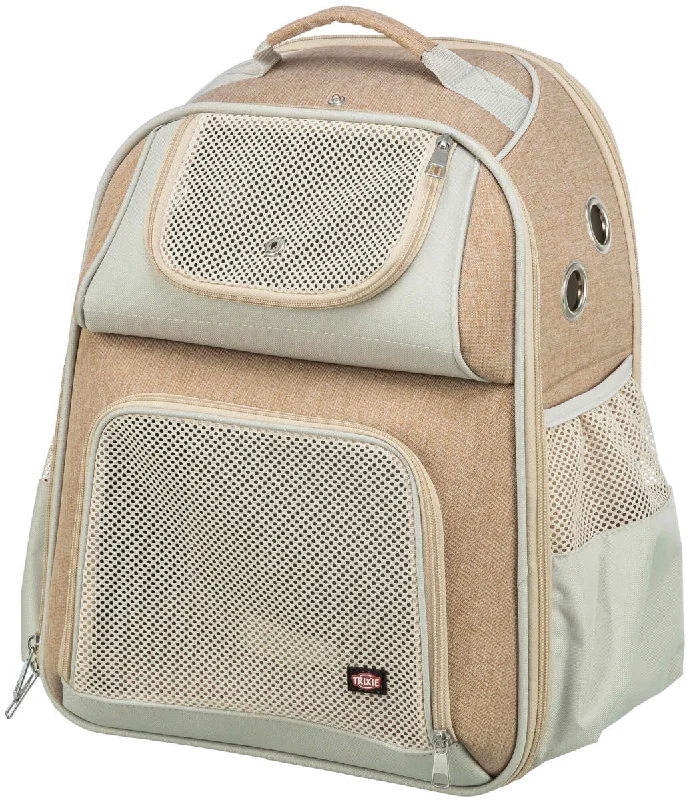 Willow backpack, 38 x 25 x 45 cm, beige/brown