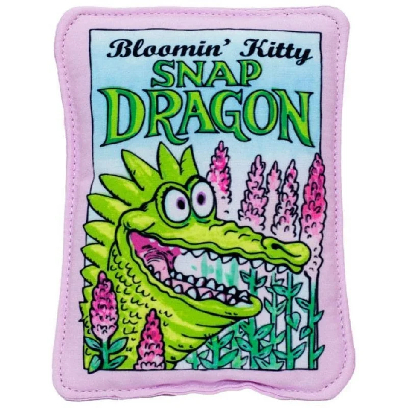 BLOOMIN' KITTY SNAP DRAGON SEED PACKET CAT TOY (MEDIUM, MULTI)