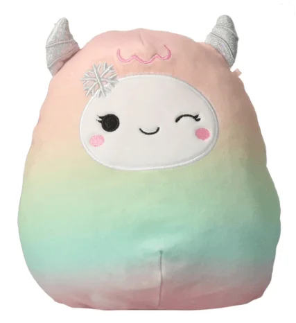 Squishmallows - Yara the rainbow yeti 7.5in