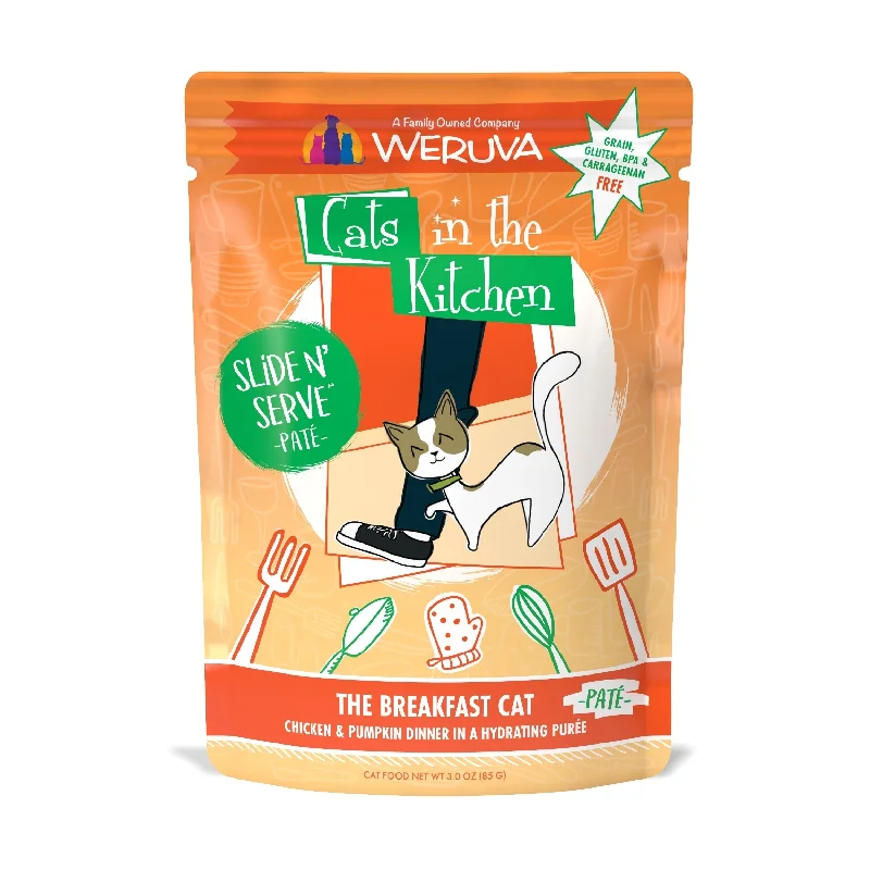 Weruva Cats in the Kitchen Paté The Breakfast Cat Chicken & Pumpkin Dinner