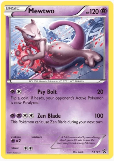 Mewtwo - XY Promos #XY101