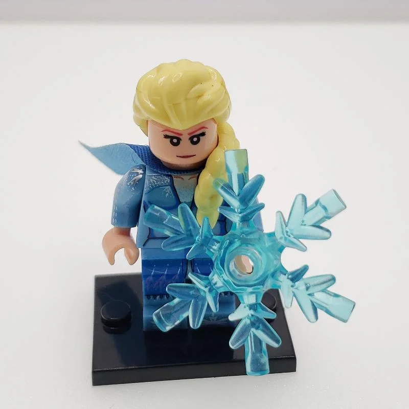 Custom Lego Compatible Princess Elsa Minifig