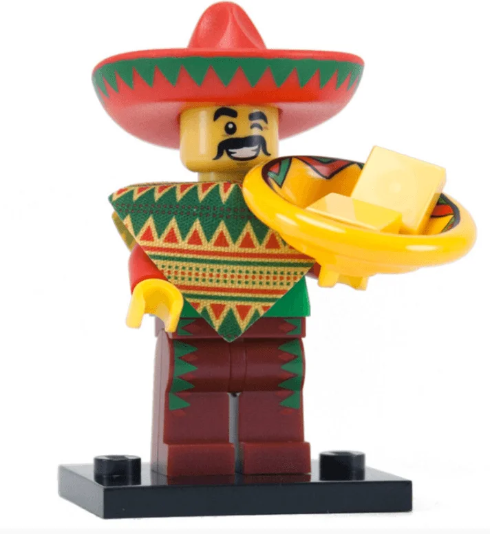 Retired LEGO Taco Tuesday Guy Set 71004-12