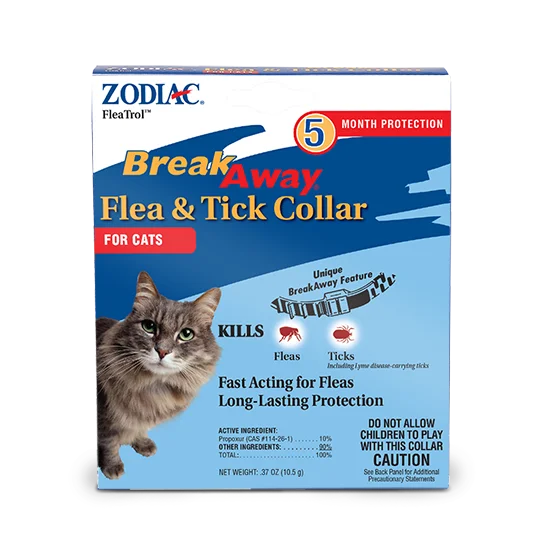 ZODIAC Breakaway Flea & Tick Collar for Cats