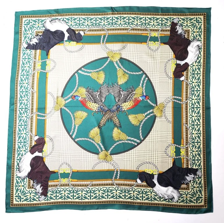 English Springer Spaniel  Silk Scarf