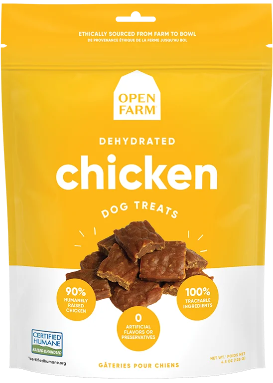 Open Farm Dehydrated Chicken Dog Treats