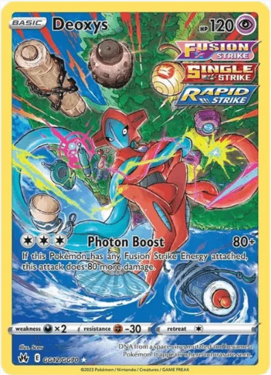 Deoxys - Crown Zenith: Galarian Gallery #GG12/GG70