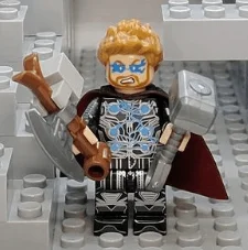 Custom Lego Compatible Ragnarok Thor Minifig