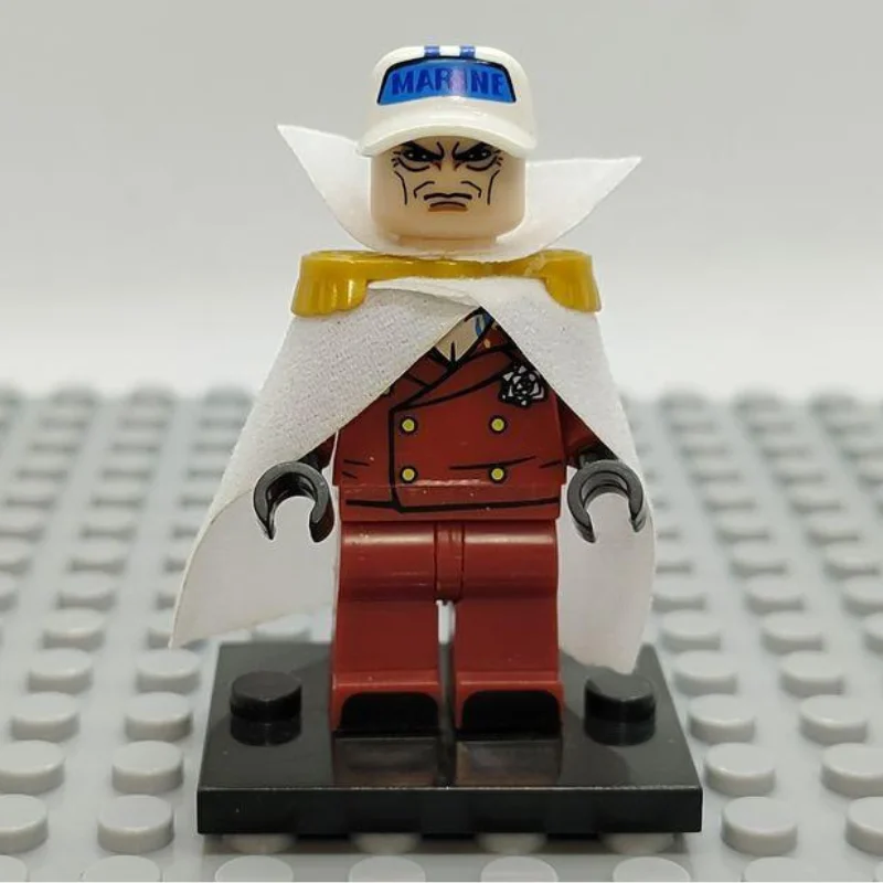 Lego Compatible One Piece Admiral Sakazuki Custom Minifig