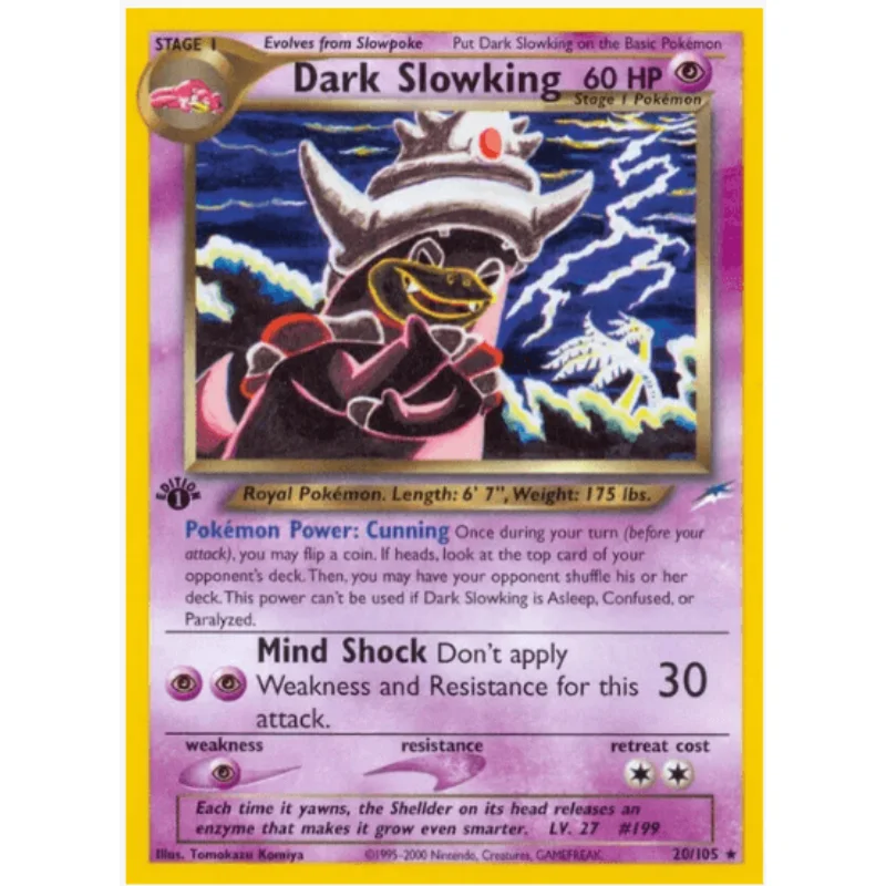 1st edition Dark Slowking - Neo Destiny #020/105