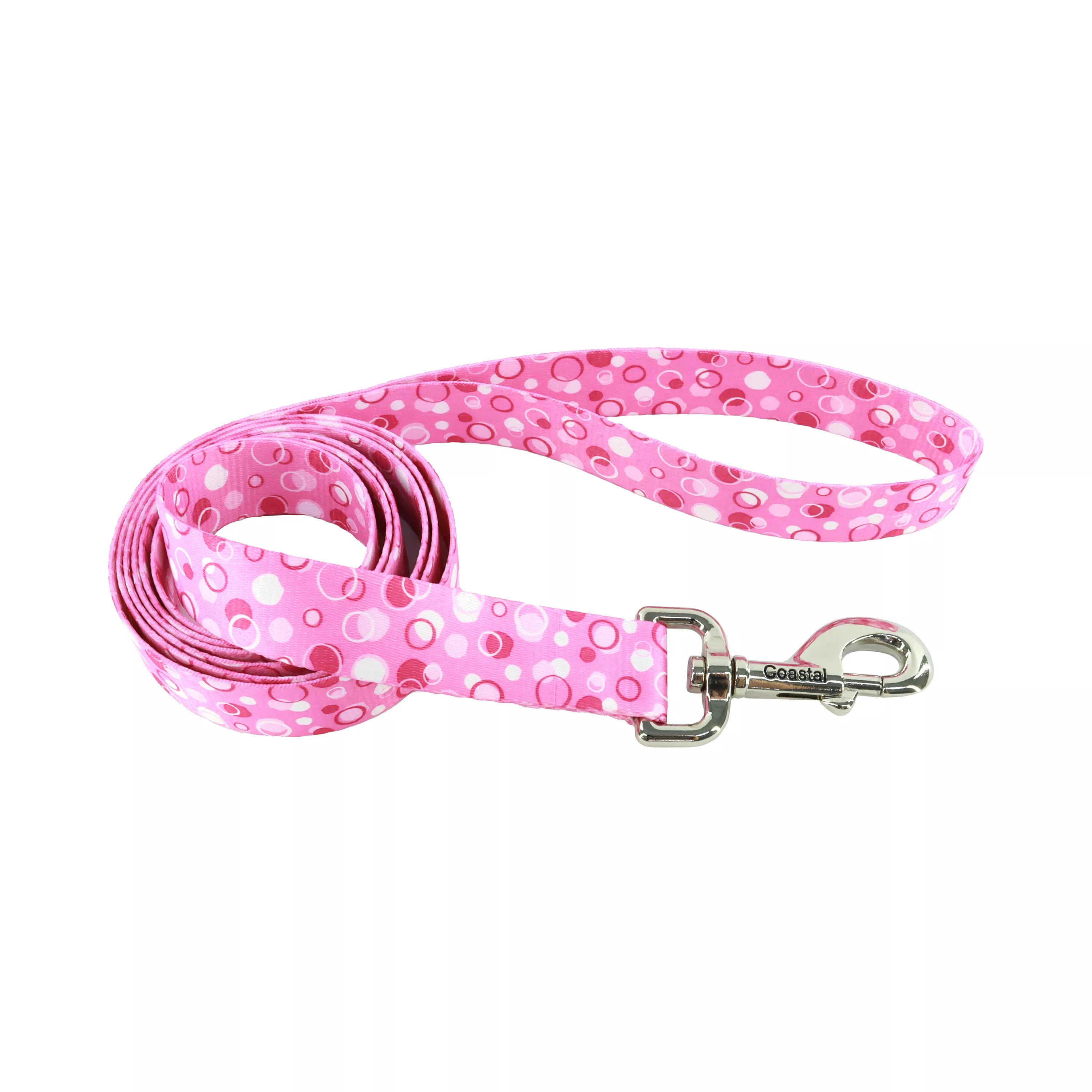 Coastal Styles Pink Dots Dog Leashes