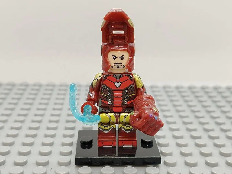 Custom Lego Compatible Iron Man Minifig