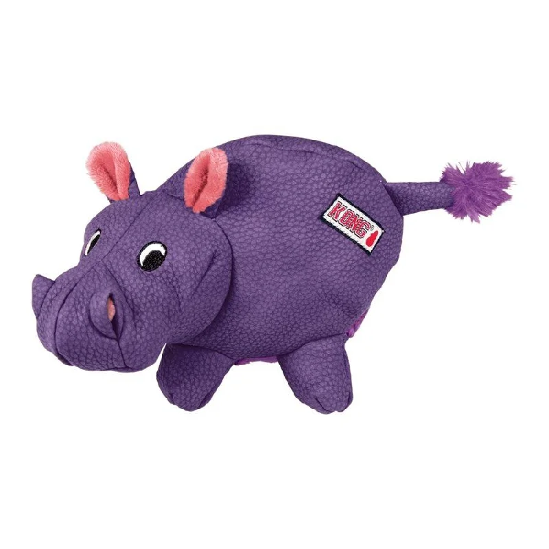 KONG Phatz Hippo Dog Plush Toy (Extra Small)