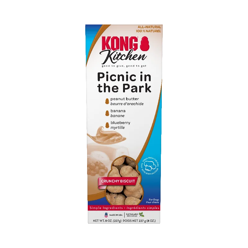 KONG Kitchen Crunchy Biscuit Picnic in the Park Dog Treat