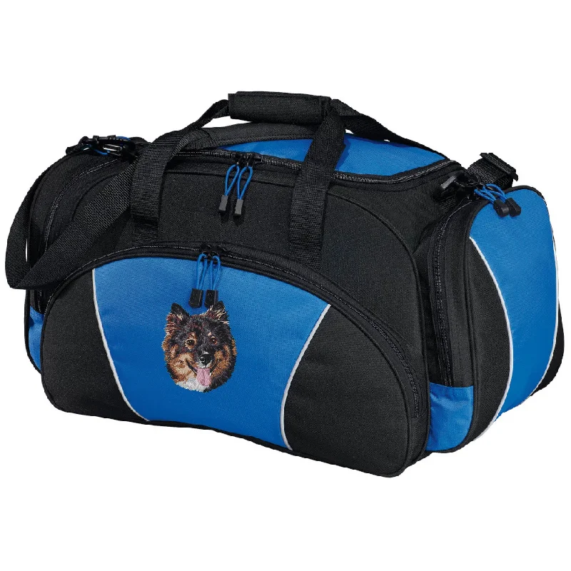 Finnish Lapphund Embroidered Duffel Bags