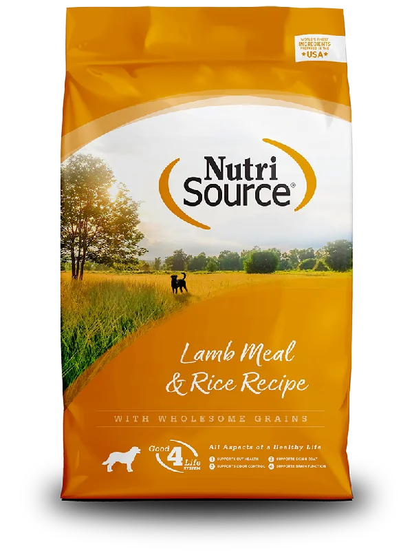 NutriSource® Lamb Meal & Rice Recipe Healthy Dry Dog Food