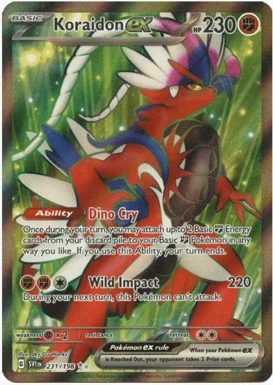 Koraidon ex - Scarlet & Violet Base Set #231/198