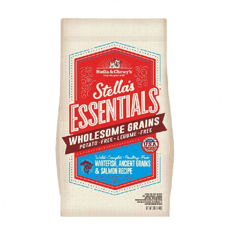 Stella & Chewy's Stella's Essentials - Wild-Caught Whitefish w/Salmon Recipe with Ancient Grains