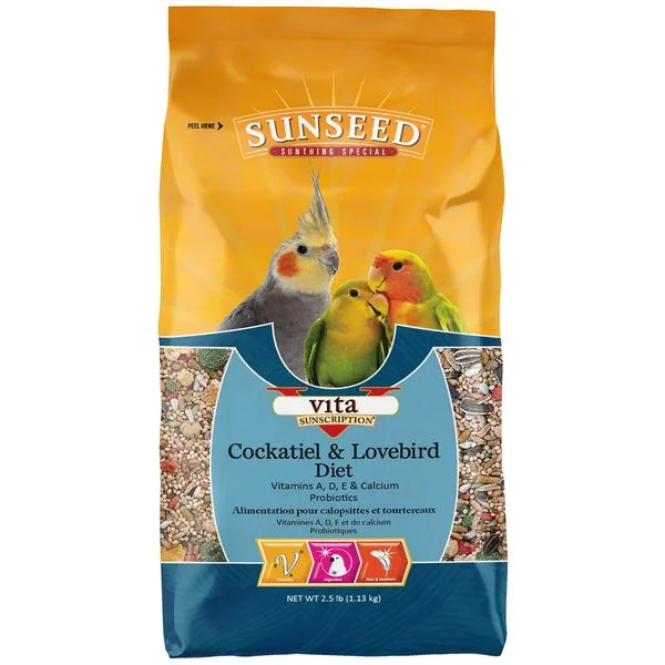 SUNSEED VITA COCKATIEL & LOVEBIRD DIET