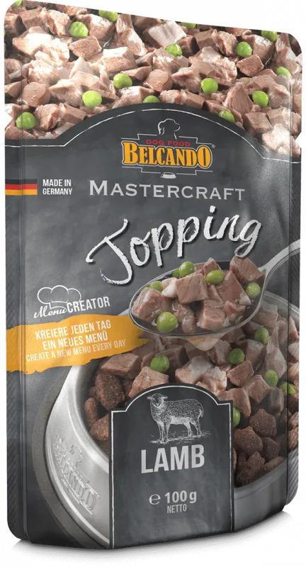 Belcando Mastercraft topping pouches 100g - Lamb