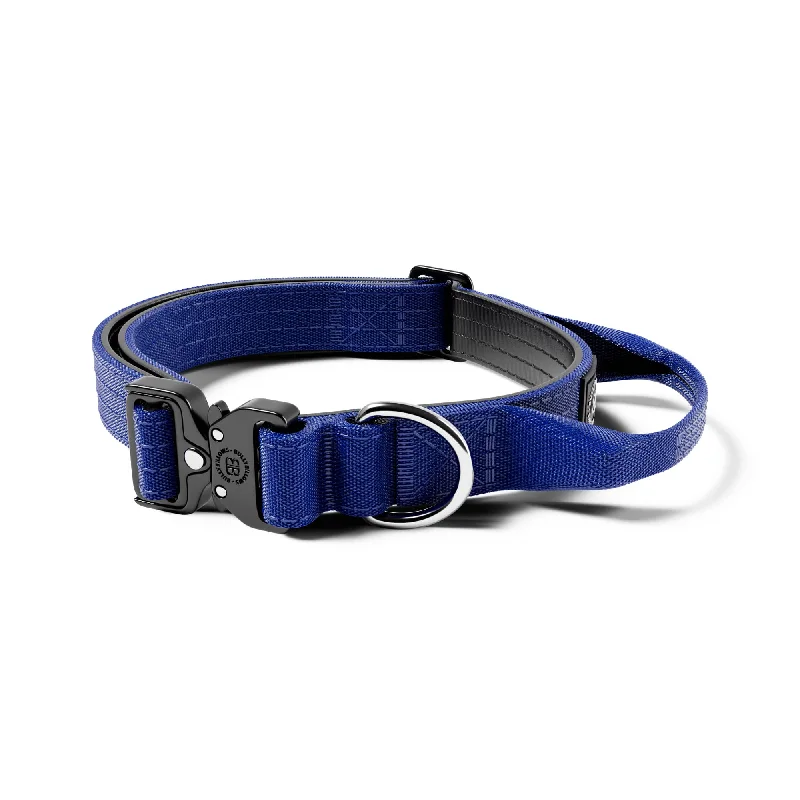 2.5cm Combat® Collar | With Handle & Rated Clip - Blue