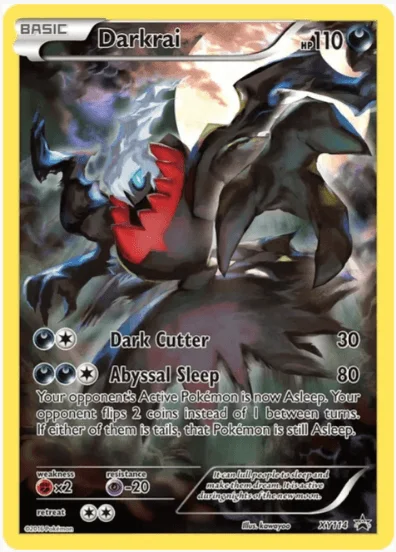 Darkrai - XY Promos #XY114 (Heavily Played)