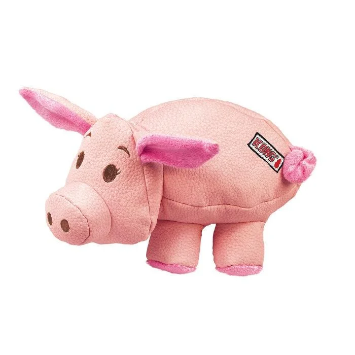 KONG Phatz Pig Plush Dog Toy (Small)