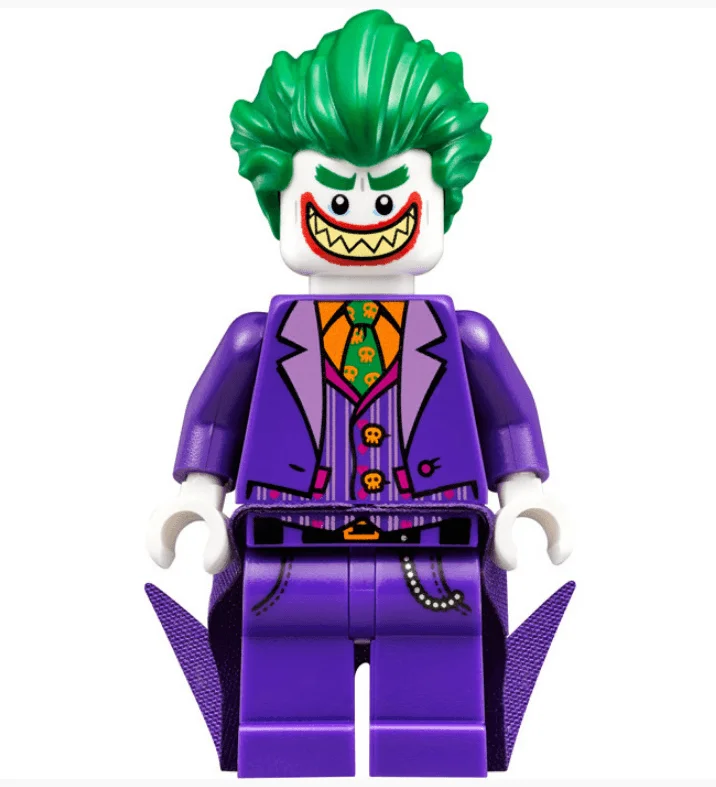 LEGO The Joker with Wide Grin Minifigure