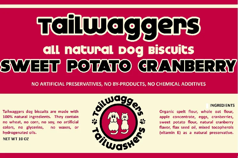 Tailwaggers Dog Treat Biscuit Turkey Sweet Potato