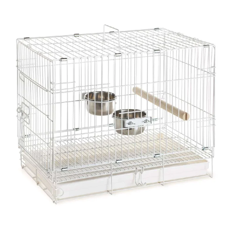 PREVUE WHITE TRAVEL CAGE