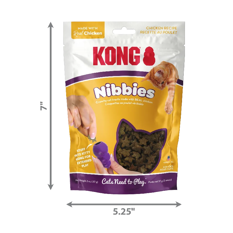 KONG Nibbies Cat Chicken Cat Treats