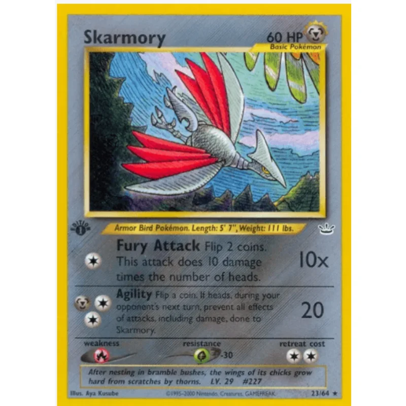 1st Edition Skarmory - Neo Revelation #23/64