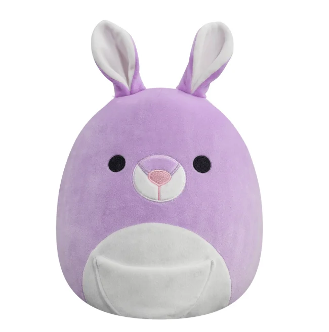 Squishmallows Kiki Purple Kangaroo 10 in