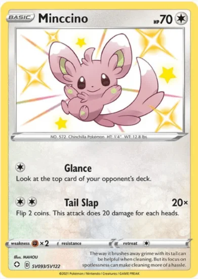 Minccino - Shining Fates: Shiny Vault #SV093/SV122