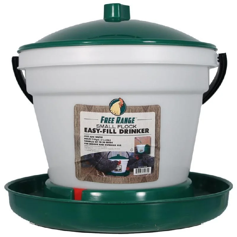 FREE RANGE EZ FILL PLASTIC POULTRY WATERER