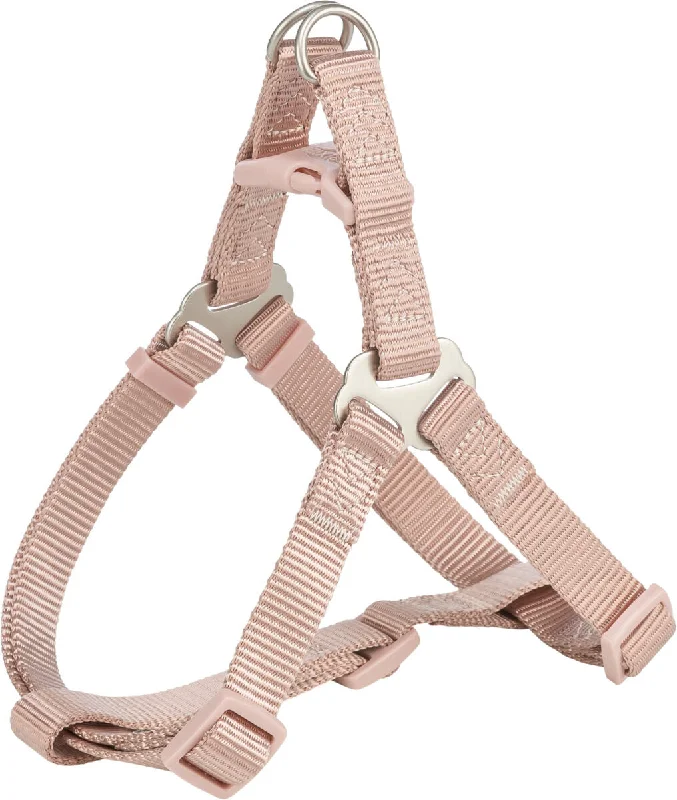 Premium One Touch harness, L: 65–80 cm/25 mm, blush