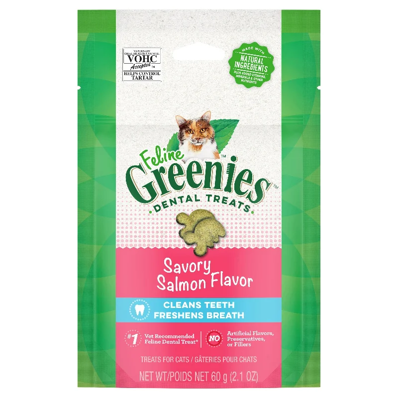 Greenies Cat Dental Treats Savory Salmon 60g<3 <3 <3