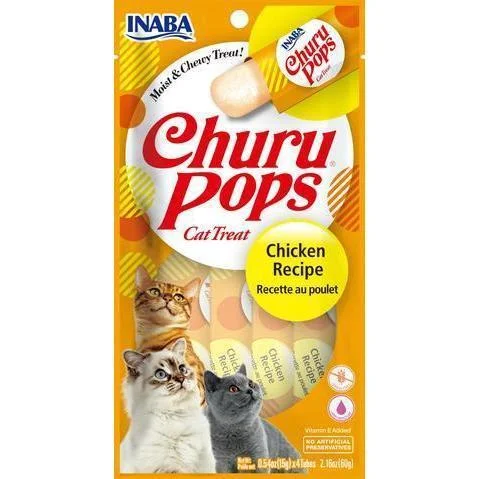 Inaba Churu Pops Chicken Cat Treats 60g