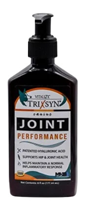 Vitalize Trixsyn Canine Performance Joint Hyaluronic Acid 6oz Bottle