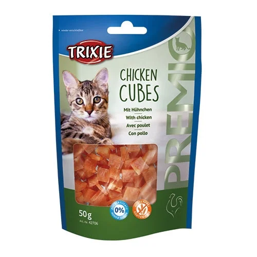 Premio Chicken Cubes Cat Treats 50g