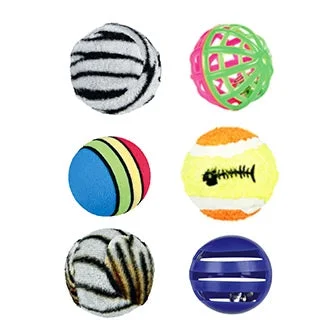 Set of Toy Balls 6Pk